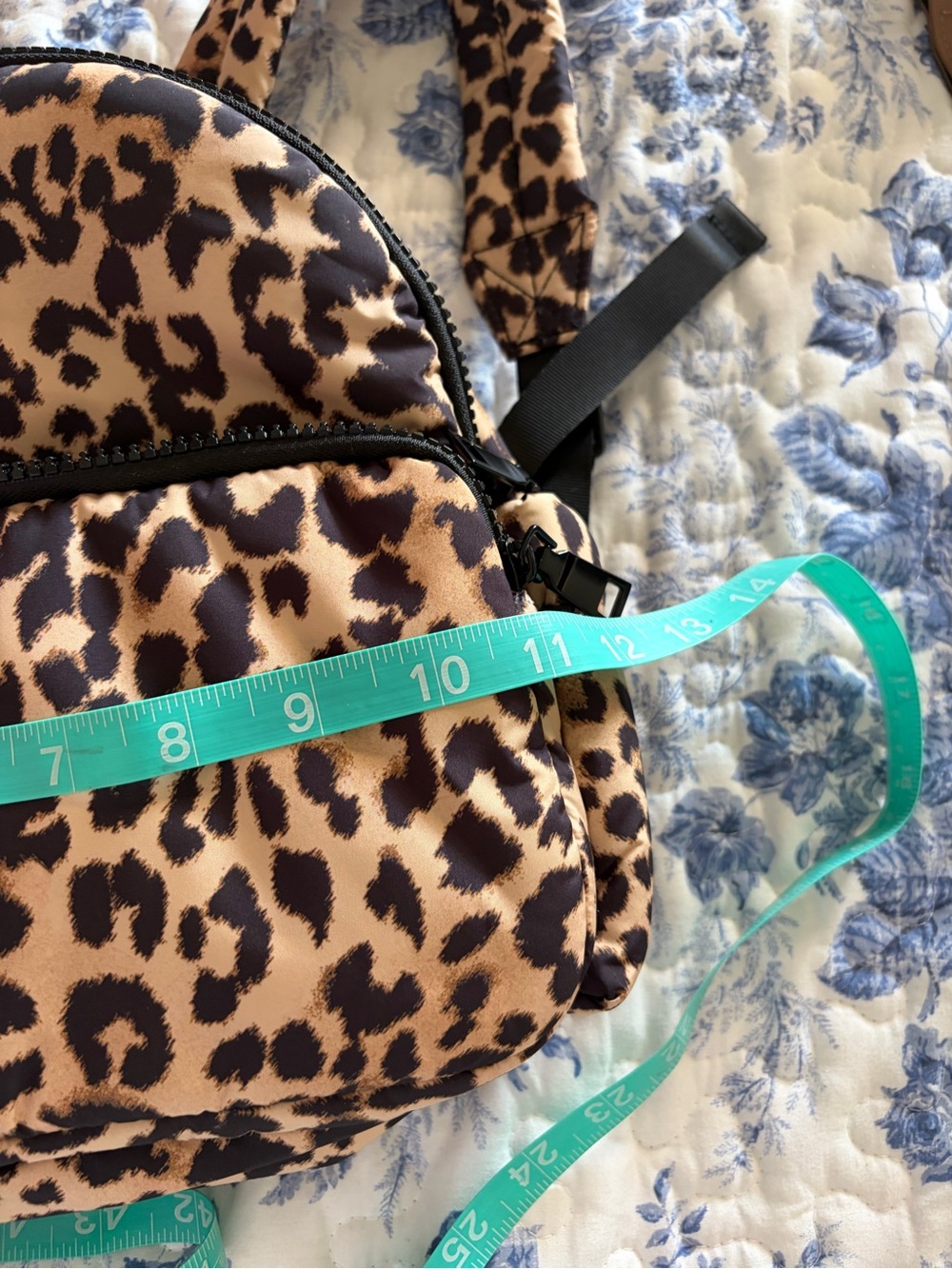 Leopard Print Mini Backpack - Picture 5 of 5